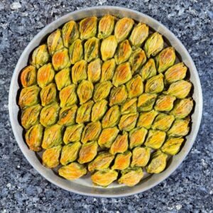 40 cm Tablett Midye mit Pistazien